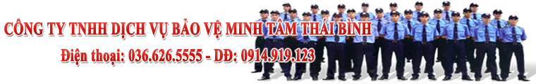 banner bảo vệ Minh Tâm